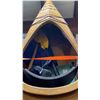 Image 5 : PIGMY 17.6' COHO WOODEN SEA KAYAK WITH KAYAK PADDLE & ASSORTED GEAR