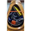 Image 5 : PIGMY 15.8' OSPREY WOODEN SEA KAYAK WITH KAYAK PADDLE & ASSORTED GEAR