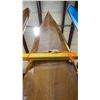 Image 6 : PIGMY 15.8' OSPREY WOODEN SEA KAYAK WITH KAYAK PADDLE & ASSORTED GEAR
