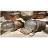 Image 2 : 3 VINTAGE POST MOUNTED NAVIGATION LIGHTS