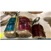 Image 3 : 3 VINTAGE BRASS PORT NAVIGATION LIGHTS