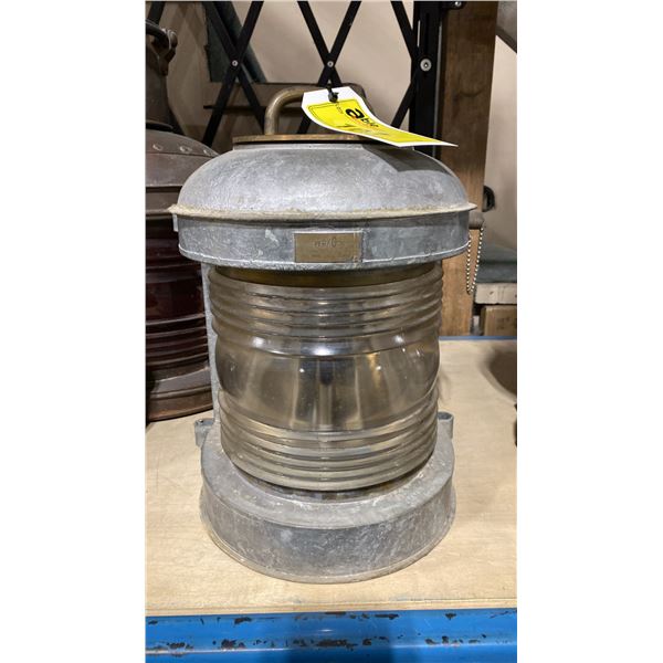 PERKO VINTAGE GALVANIZED METAL MARITIME LANTERN, NEVER USED