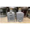 Image 4 : 2 PERKO GALVANIZED METAL NAVIGATION LANTERNS