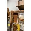 Image 6 : SHELF OF COLLECTABLES- FRAMED NAUTICAL ARTWORK, NAUTICAL THEMED STORAGE BOXES, ANTIQUE CAMERA &