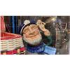 Image 3 : SHELF OF ASSORTED MARINE COLLECTABLES- CAPTAIN MUG, SEWING KIT, OLD FASHIONED CROCK, 2 KETTLES,
