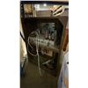 Image 6 : MINERVA VINTAGE CONSOLE RADIO & SMALL BARREL BUCKET OF ASSORTED GALVANIZED DECK SPIKES