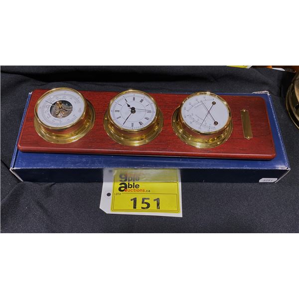 VICTORY # BA3751 BARO/CLOCK/THERMO/HYGRO COMBO MOUNTED SET
