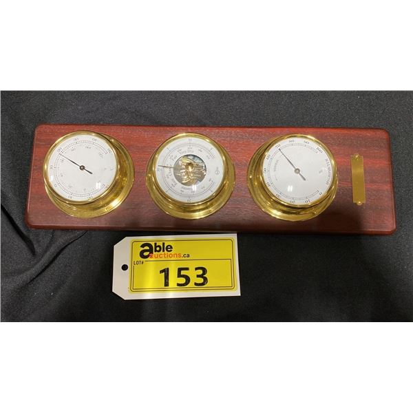 VICTORY # BA3750 BARO/HYGROM/THERMOMETER COMBO MOUNTED SET