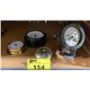 Image 1 : VINTAGE WALKERS "CHERUB" MARK III SHIP LOG, WEEMS & PLATH MARINE CLOCK, BARIGO CLOCK & BRASS