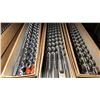 Image 2 : 6 BOXES OF ASSORTED VINTAGE IRWIN BRACE SHANK DRILL BITS