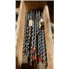 Image 2 : WOODEN BOX OF ASSORTED VINTAGE BRACE DRILL BITS