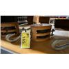 Image 3 : 3 VINTAGE MARITIME WOODEN BLOCK PULLEYS