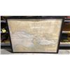 Image 2 : ASSORTED NAUTICAL MAPS, LARGE FRAMED HOWE SOUND MAP & VANCOUVER HARBOUR MAPS AND VINTAGE BOOKLETS