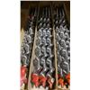 Image 2 : 3 BOXES OF ASSORTED VINTAGE IRWIN BRACE SHANK DRILL BITS
