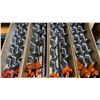 Image 2 : 4 BOXES OF ASSORTED VINTAGE IRWIN BRACE SHANK DRILL BITS