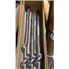 Image 3 : 4 BOXES OF ASSORTED VINTAGE IRWIN BRACE SHANK DRILL BITS