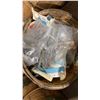 Image 2 : SMALL WOODEN BARREL OF ASSORTED MARINE HARDWARE