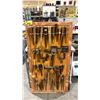 Image 1 : DISPLAY OF COLLECTABLE ANTIQUE NAUTICAL AND WOODWORKING HAND TOOLS PRIMARILY USED FOR BOATBUILDING