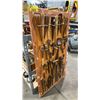 Image 5 : DISPLAY OF COLLECTABLE ANTIQUE NAUTICAL AND WOODWORKING HAND TOOLS PRIMARILY USED FOR BOATBUILDING