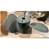 Image 2 : 4 ASSORTED VINTAGE BOAT PROPELLERS