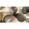 Image 4 : 4 ASSORTED VINTAGE BOAT PROPELLERS