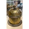 Image 5 : KELVIN BOTTOMLEY & BAIRD LTD ANTIQUE BRASS BINNACLE COMPASS