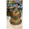 Image 6 : KELVIN BOTTOMLEY & BAIRD LTD ANTIQUE BRASS BINNACLE COMPASS
