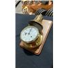 Image 2 : VINTAGE SCHATZ ROYAL MARINER SHIPS BELL CLOCK, GERMAN MADE, NEVER USED