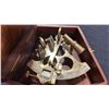 Image 2 : VINTAGE HAMPTON NAUTICAL SEXTANT COLLECTABLE NAVIGATION INSTRUMENT IN WOODEN CASE