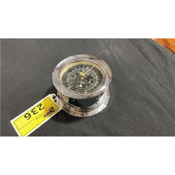 SETH THOMAS 1631-000 VINTAGE CORSAIR BAROMETER