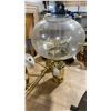 Image 2 : 2 VINTAGE STYLE BRASS OIL LAMPS