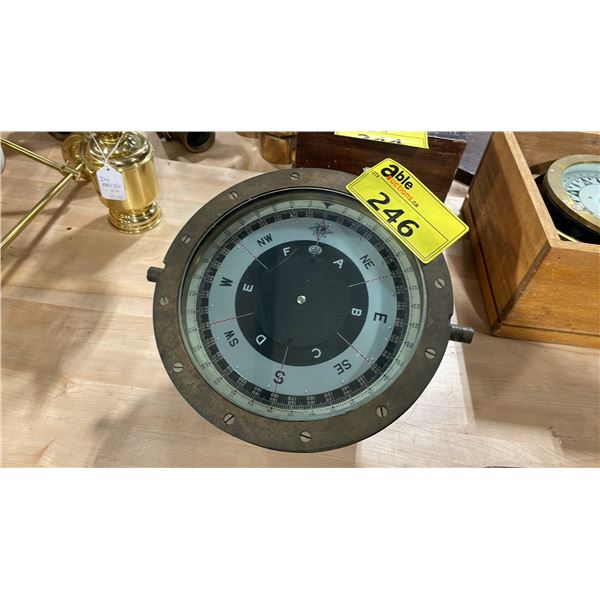 VINTAGE MARINE GYRO-COMPASS REPEATER