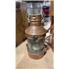 Image 2 : TUNG WOO SMALL VINTAGE COPPER LANTERN & HOP FATCHEONG PORT COPPER LANTERN