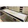 Image 3 : 3 PC LATERAL BEIGE MAP FILE WITH LARGE ASSORTMENT OF NAUTICAL MAPS APPROX 53.5"W X 41.5"D X 50"H