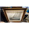 Image 5 : 2 BEKEN OF COWES "BRITANNIA 1930" & "DECK OF SHAMROCK V 1934" FRAMED NAUTICAL PHOTOGRAPHS