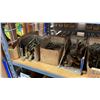 Image 4 : SHELF OF ASSORTED BRASS/BRONZE VINTAGE MARINE HARDWARE