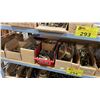 Image 4 : SHELF OF ASSORTED BRASS/BRONZE VINTAGE MARINE HARDWARE