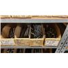 Image 2 : SHELF OF ASSORTED GALVANIZED VINTAGE MARINE HARDWARE