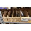 Image 2 : SHELF OF ASSORTED GALVANIZED VINTAGE MARINE HARDWARE