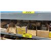 Image 3 : SHELF OF ASSORTED BRASS/BRONZE/STAINLESS VINTAGE MARINE PARTS & HARDWARE