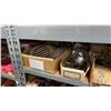 Image 4 : SHELF OF ASSORTED BRASS/BRONZE/STAINLESS VINTAGE MARINE PARTS & HARDWARE