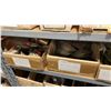 Image 4 : SHELF OF ASSORTED BRASS/BRONZE VINTAGE MARINE PARTS & HARDWARE
