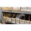 Image 4 : SHELF OF ASSORTED GALVANIZED VINTAGE MARINE HARDWARE