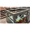 Image 2 : 49 DRAWER GREEN METAL PARTS CABINET FULL OF ASSORTED VINTAGE BRASS HARDWARE