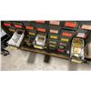 Image 4 : 49 DRAWER GREEN METAL PARTS CABINET FULL OF ASSORTED VINTAGE BRASS HARDWARE