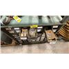 Image 3 : 49 DRAWER GREEN METAL PARTS CABINET FULL OF ASSORTED VINTAGE HARDWARE