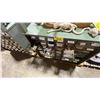 Image 3 : 49 DRAWER GREEN METAL PARTS CABINET FULL OF ASSORTED VINTAGE HARDWARE