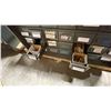 Image 5 : 49 DRAWER GREEN METAL PARTS CABINET FULL OF ASSORTED VINTAGE HARDWARE
