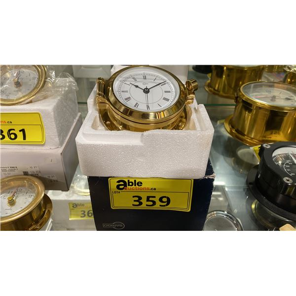 VICTORY #BA1327 BARIGO "POSEIDON" QUARTZ CLOCK