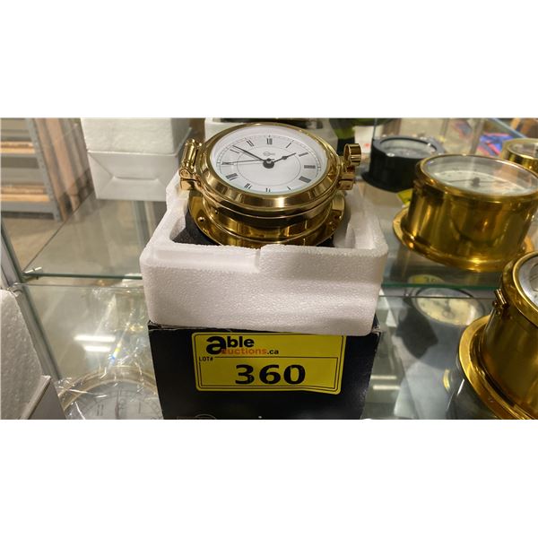 VICTORY #BA1327 BARIGO "POSEIDON" QUARTZ CLOCK